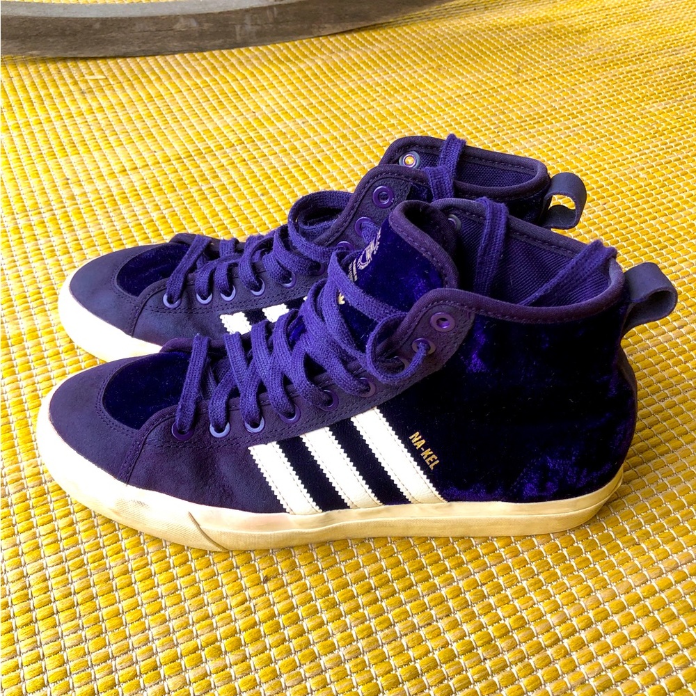 Adidas Matchcourt High Rx Na-Kel Smith Purple Velvet